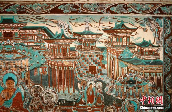 敦煌莫高窟--古丝路上的佛教宝库